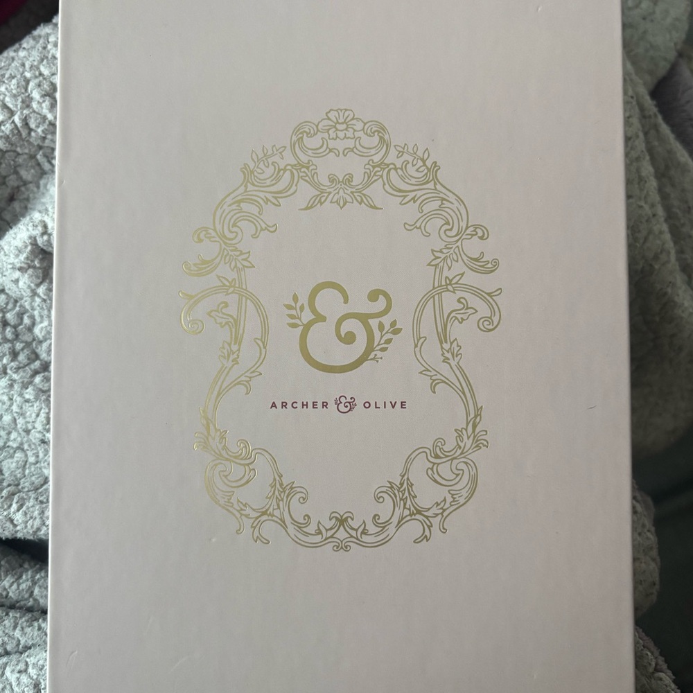 Blush Pink Archer & Olive Decorative Journal with Gold Embossing